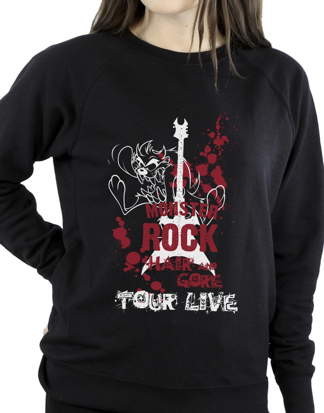 LOONEY TUNES  Sweat TAZ MONSTER ROCK 