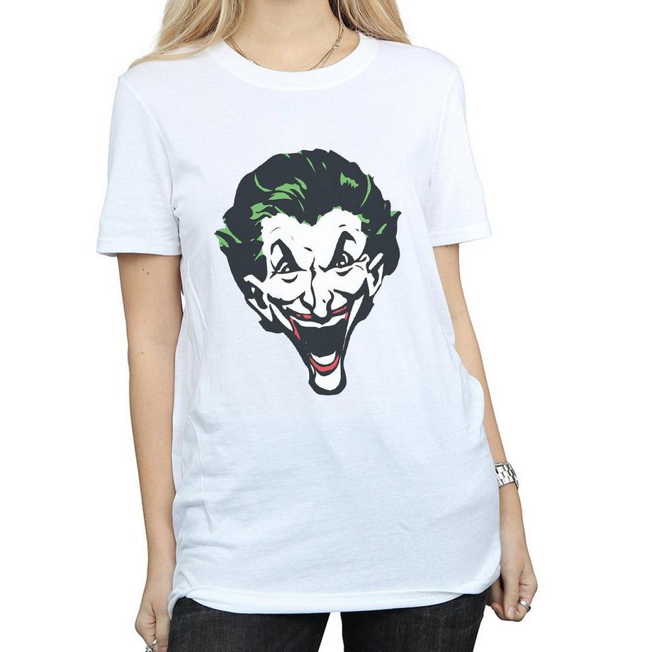 DC COMICS T-Shirt Imprimé Visage Joker  