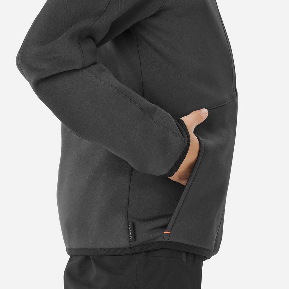 QUECHUA  Ski-Unterziehjacke Kinder Warm Reissverschluss 