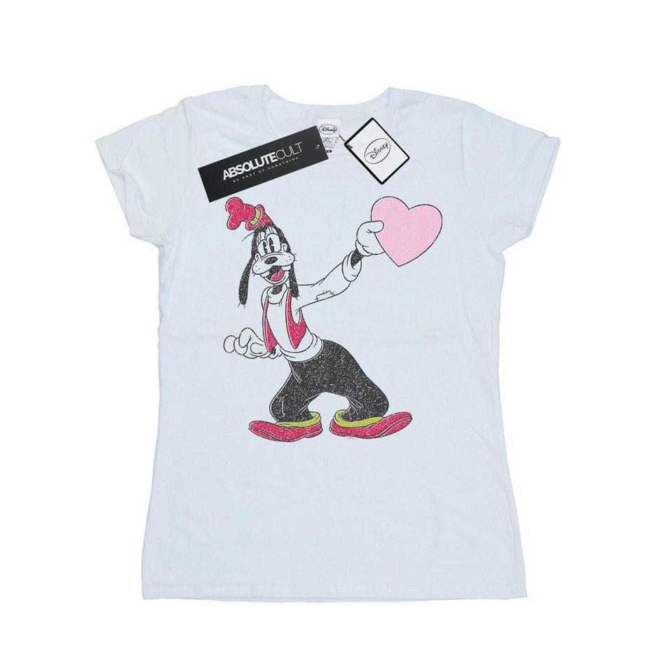 Disney Goofy Coeur T-Shirt Graphique  