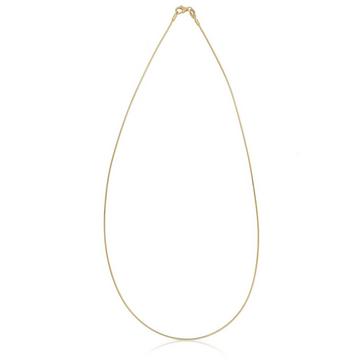 Collier Omega Glied Gelbgold 750, 1.1mm, 42cm