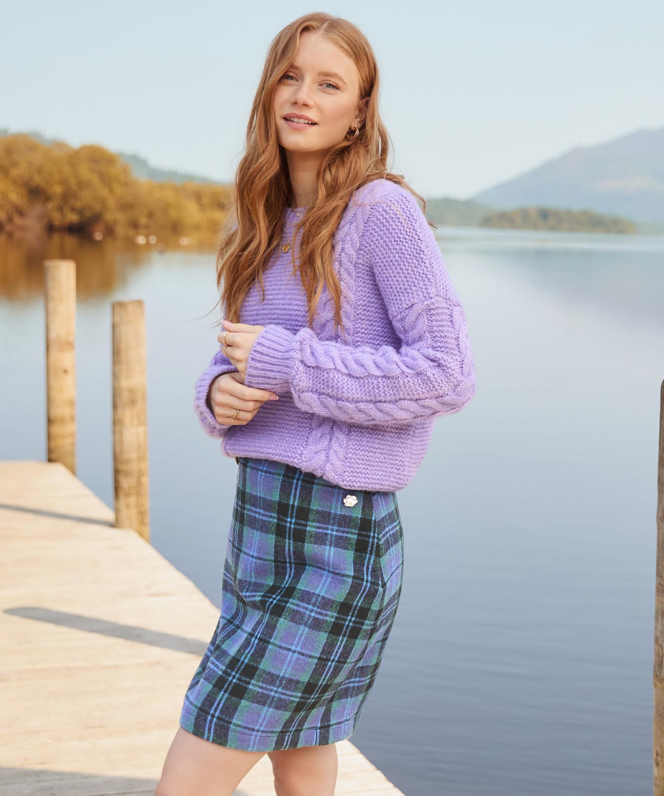 Joe Browns Minigonna a trapezio a quadri  