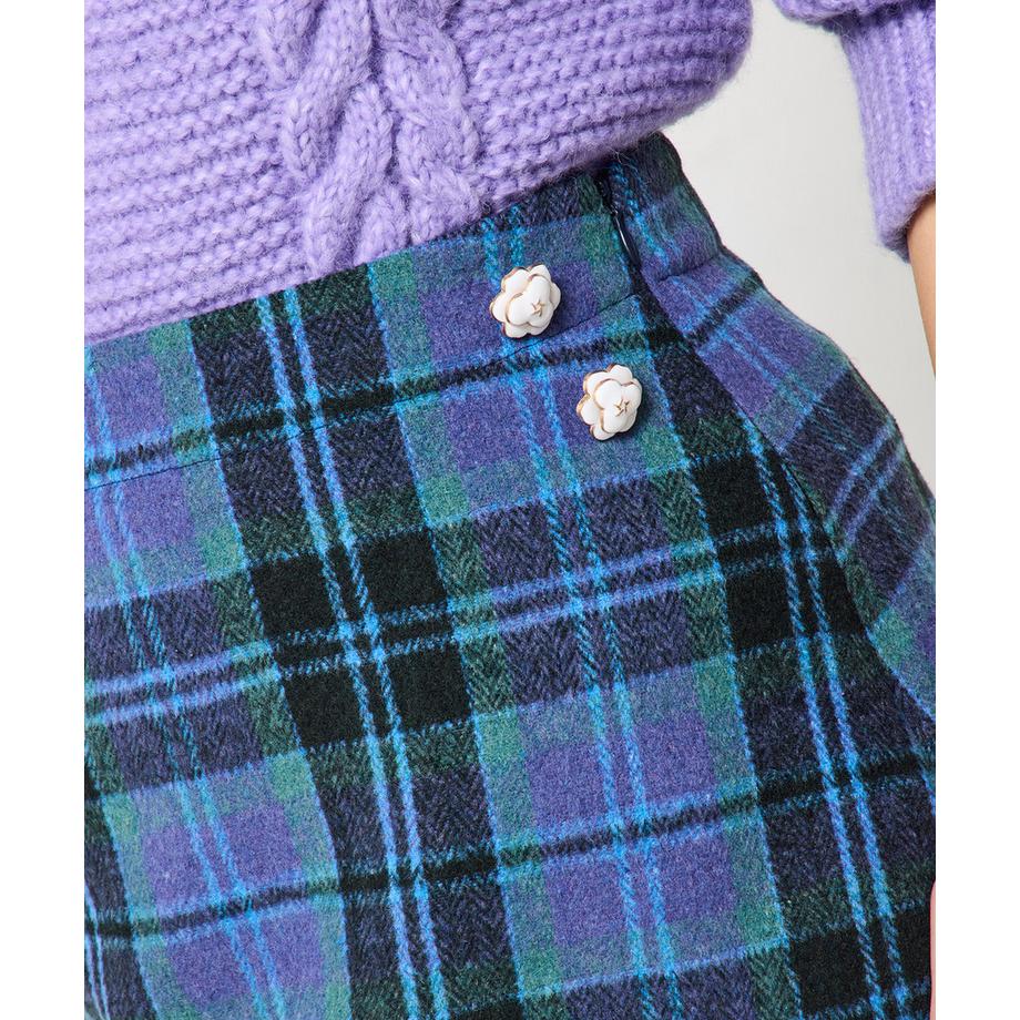 Joe Browns Karierter A-Linien Minirock  