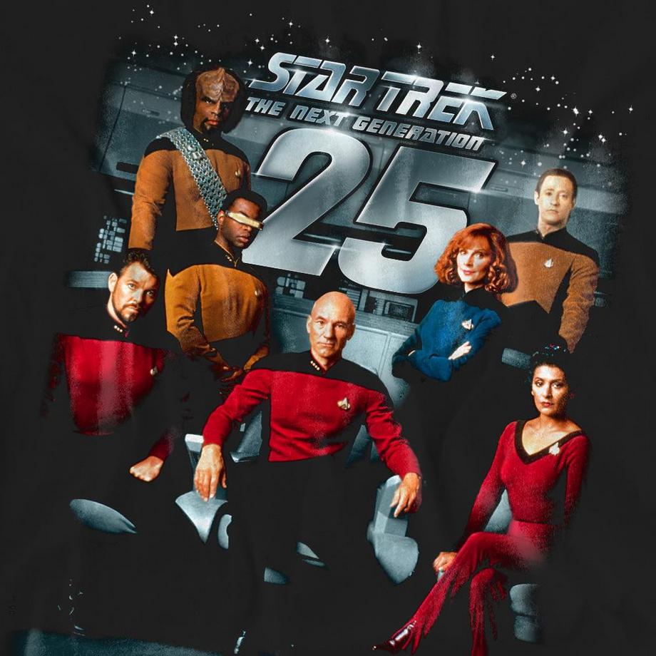 Star Trek Star Trek The Next Generation 25th Anniversary T-Shirt  
