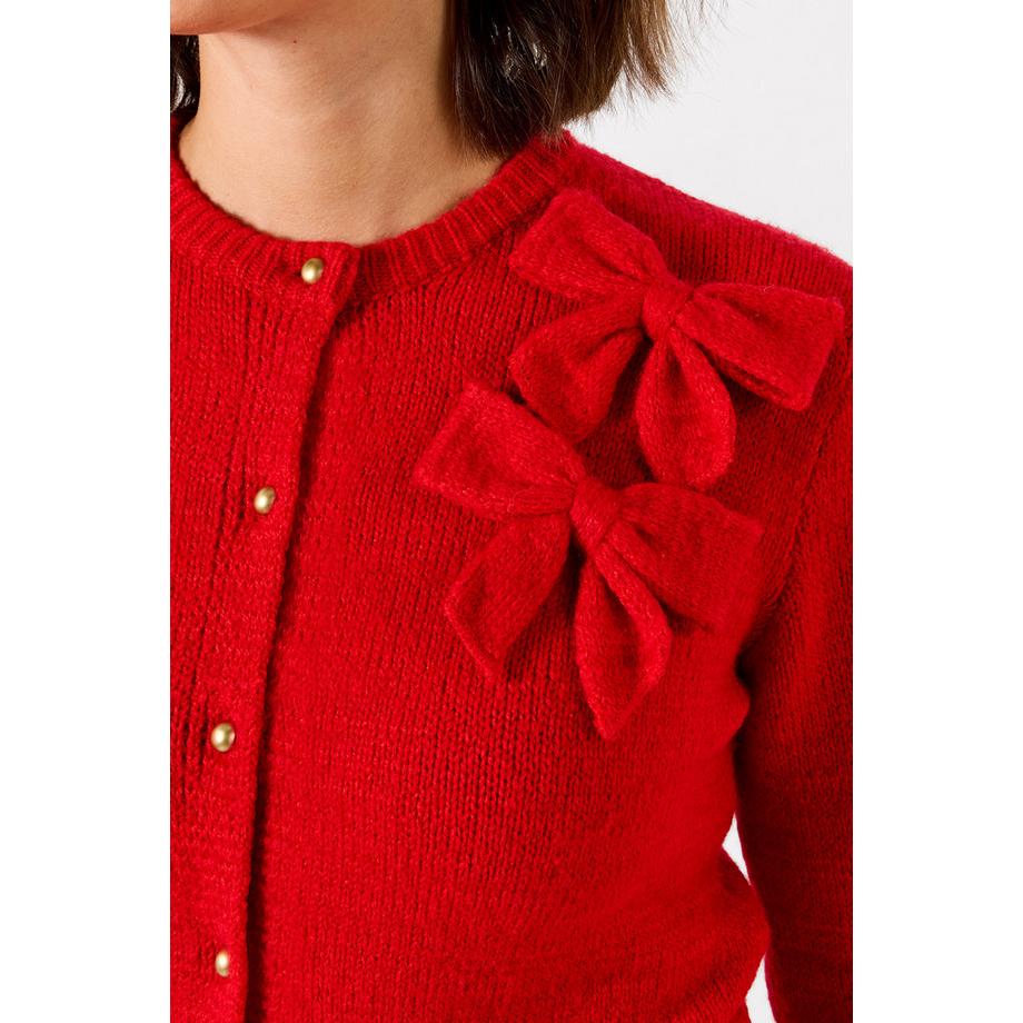 Joe Browns Coco Strickjacke mit Schleifen-Detail  