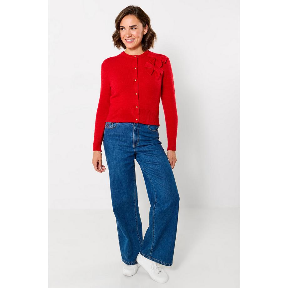 Joe Browns Coco Strickjacke mit Schleifen-Detail  