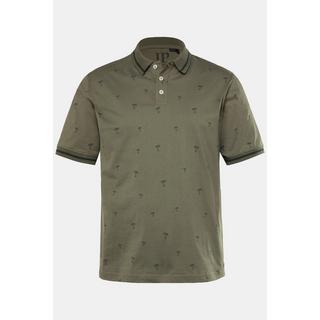 JP1880 Kurzarm Alloverprint Poloshirt  