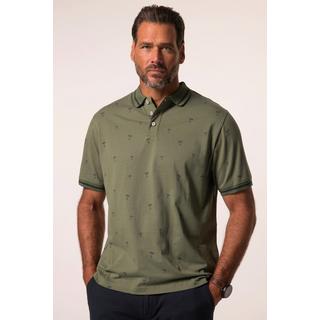 JP1880 Kurzarm Alloverprint Poloshirt  