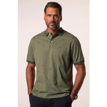 Poloshirt, Halbarm, Alloverprint