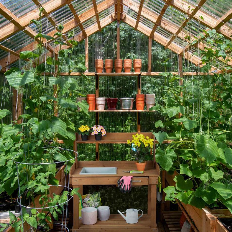 B2X Pflanztisch mit Rädern  