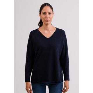 CASH-MERE.CH Pullover con spacchi laterali  