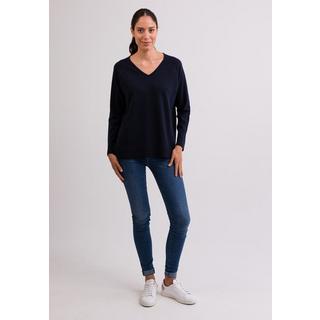 CASH-MERE.CH Pullover con spacchi laterali  