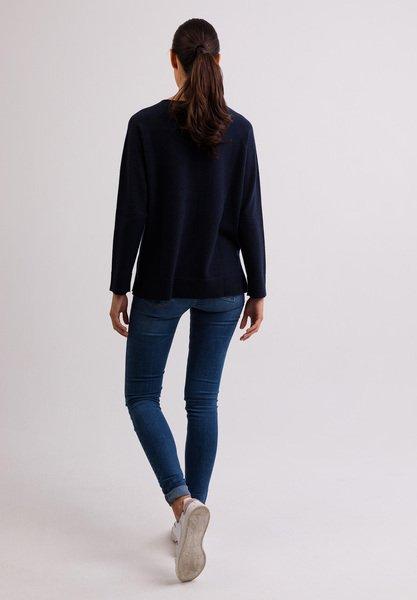 CASH-MERE.CH Pullover con spacchi laterali  