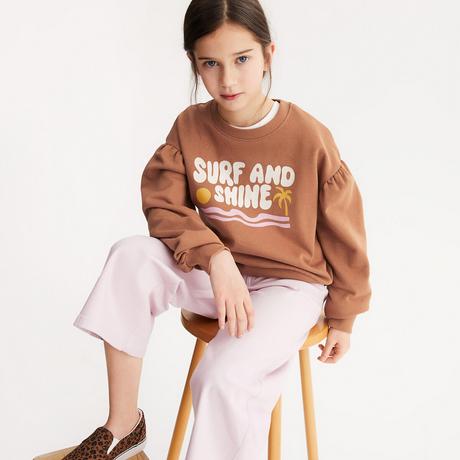 La Redoute Collections  Sweatshirt mit Rundhals und Message 