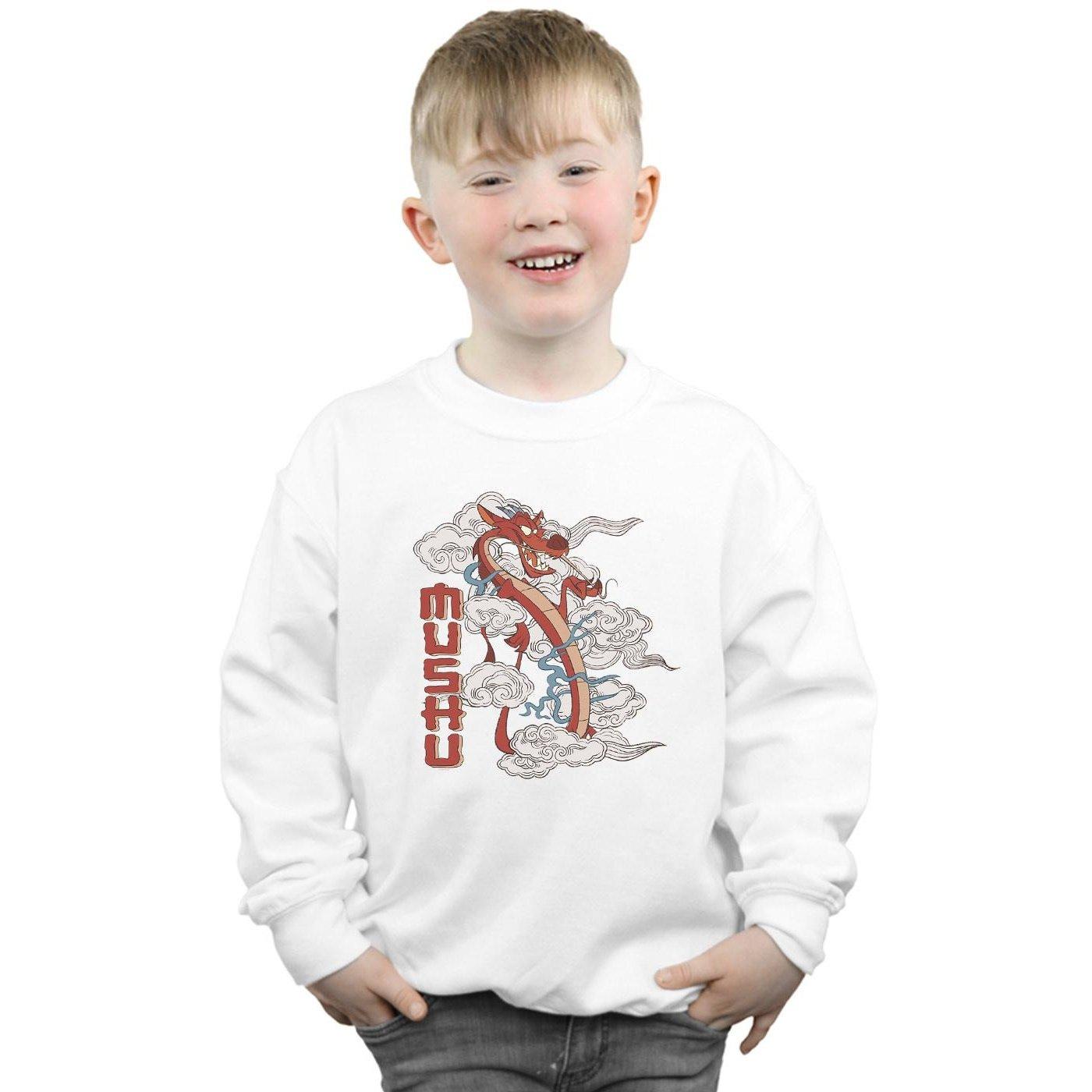 Disney  Mulan Mushu Dragon Sweatshirt 