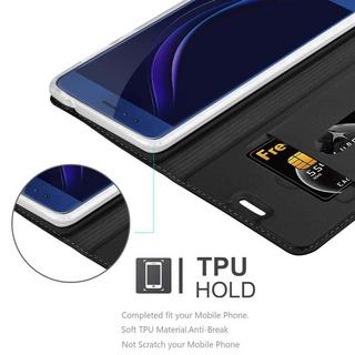 Cadorabo  Housse compatible avec Honor 8 / 8 PREMIUM - Coque de protection avec fermeture magnétique, fonction de support et compartiment pour carte 