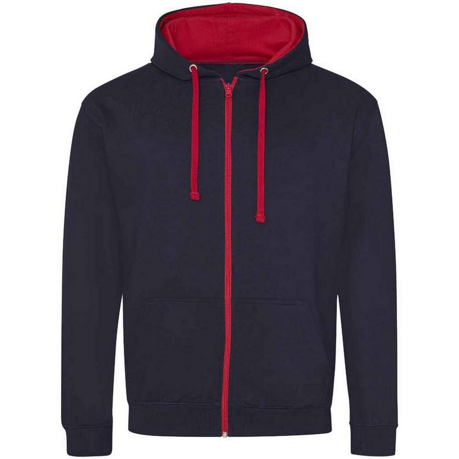 Varsity Felpa Con Cappuccio E Zip Intera