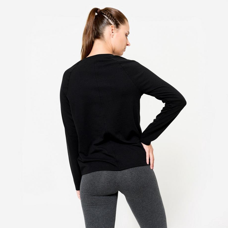 DOMYOS  Langarmshirt  Baumwolle 