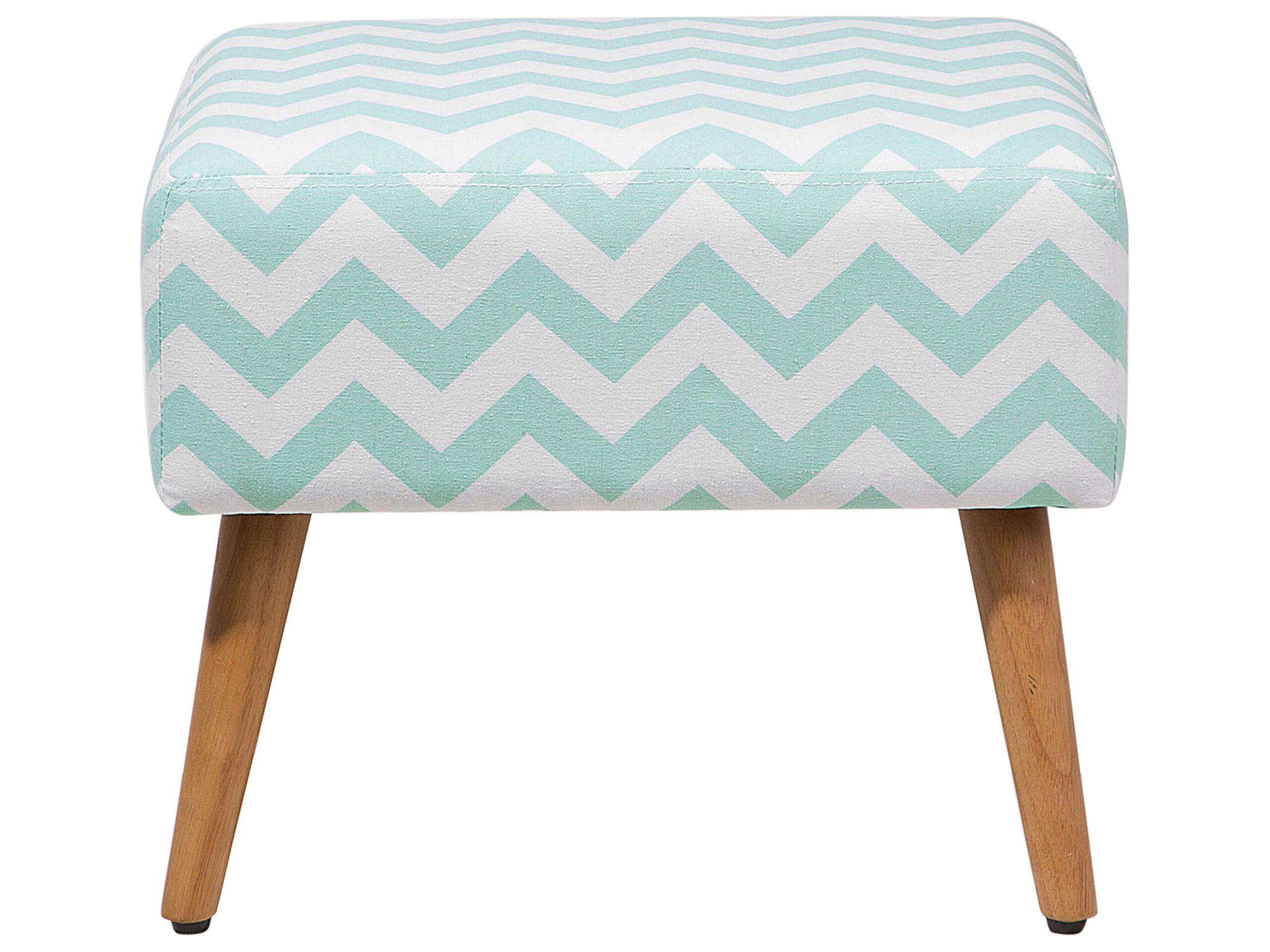 Beliani Hocker aus Baumwolle Retro MANTEO  