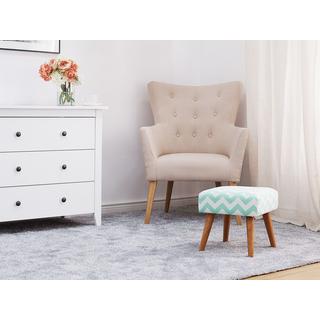 Beliani Hocker aus Baumwolle Retro MANTEO  