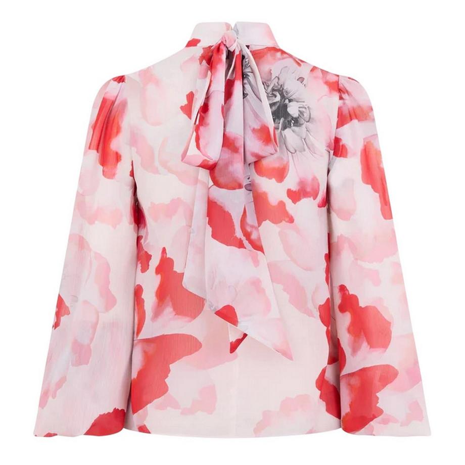 TED BAKER  Blouse Manches Bouffantes Motiftyle Floral 