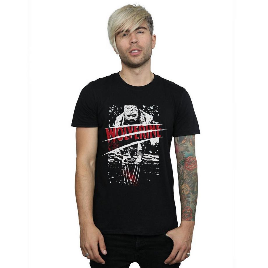 MARVEL T-Shirt X-Men Wolverine Imprimé Graphique  