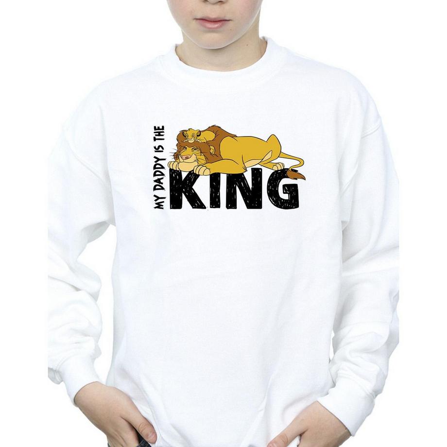 Disney  The Lion King Daddy Is King Sweatshirt 