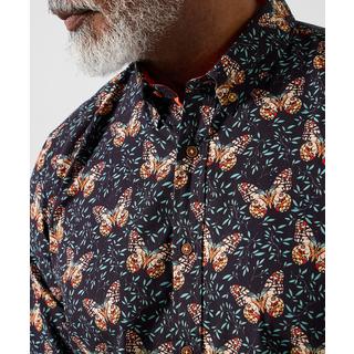 Joe Browns Langarmhemd Schmetterlingsmotiv  