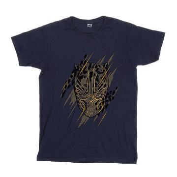 Tshirt BLACK PANTHER GOLD HEAD