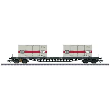H0 Tragwagen mit Container der DB