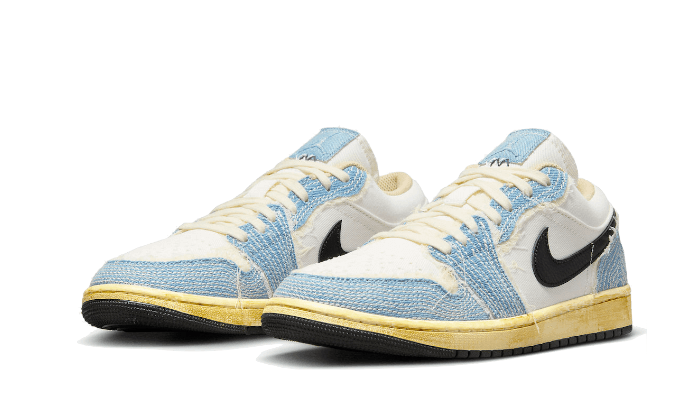 NIKE  Air Jordan 1 Low SE WRMK Sashiko Denim 