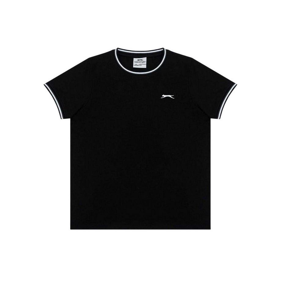 T-ShirtMotiftyle Rayure Contrastée Sur Bord