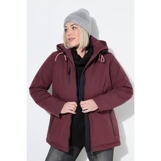 Ulla Popken HYPRAR Giacca Funzionale Idrorepellente con Cappuccio  