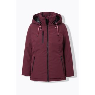 Ulla Popken HYPRAR Giacca Funzionale Idrorepellente con Cappuccio  