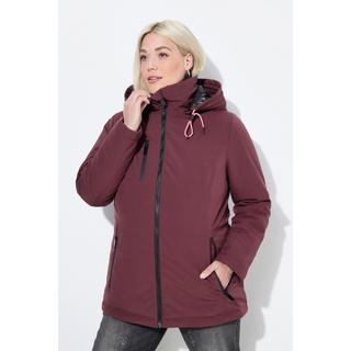 Ulla Popken HYPRAR Giacca Funzionale Idrorepellente con Cappuccio  