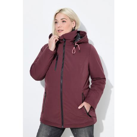 Ulla Popken HYPRAR Giacca Funzionale Idrorepellente con Cappuccio  