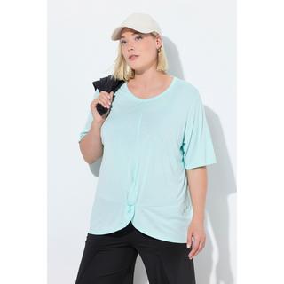 Ulla Popken Maglia Funzionale Antibatterica Scollo Rotondo Mezze Maniche  