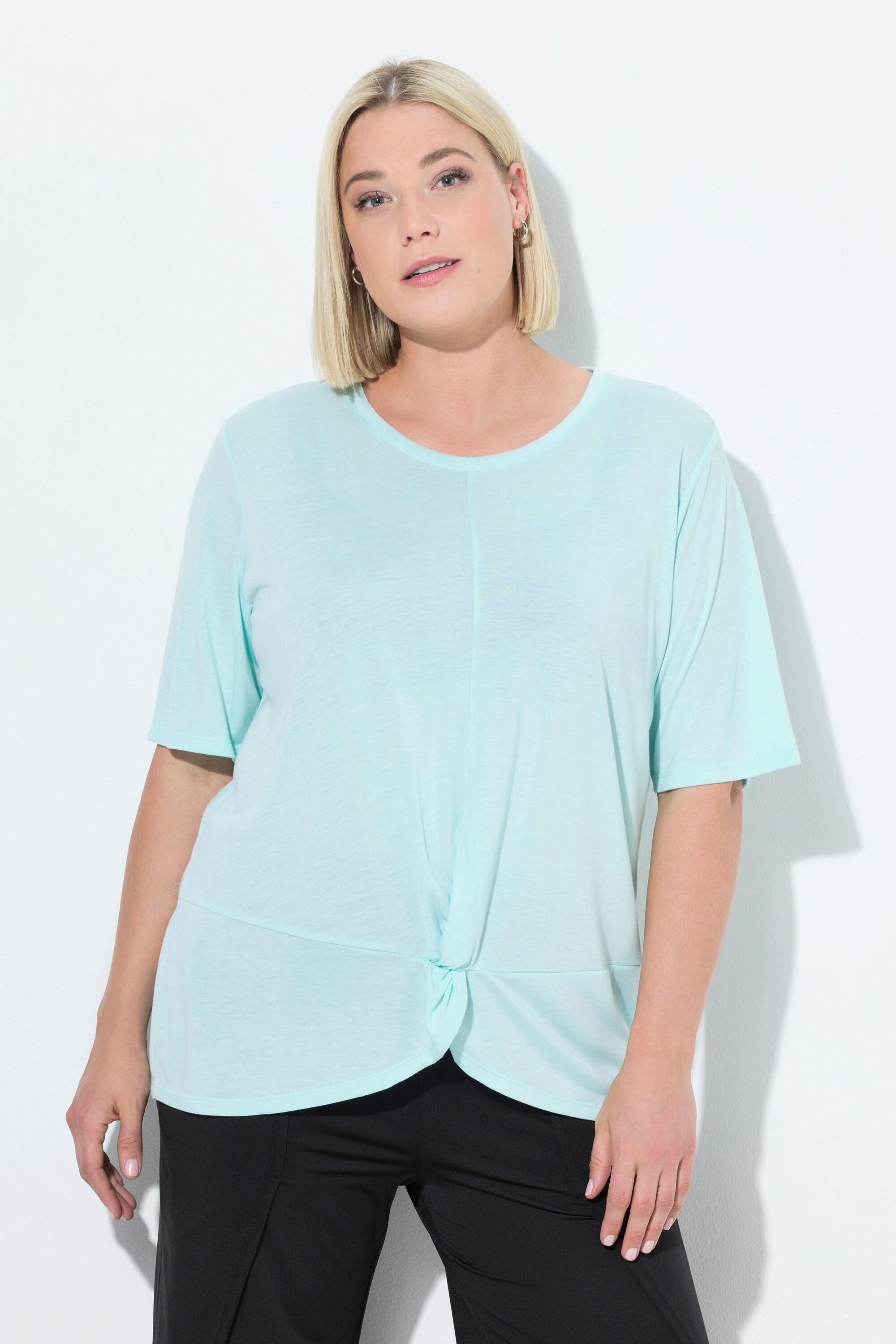 Ulla Popken Maglia Funzionale Antibatterica Scollo Rotondo Mezze Maniche  