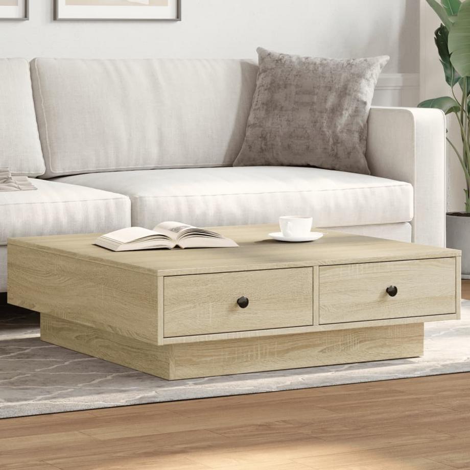 VidaXL Table basse bois d'ingénierie  