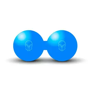 Doppelter Massageball aus Ebonit Ø 6cm | Mehrere Farben erhältlich