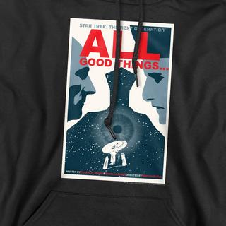 Star Trek The Next Generation Season 7 Episode 25 Kapuzenpullover  