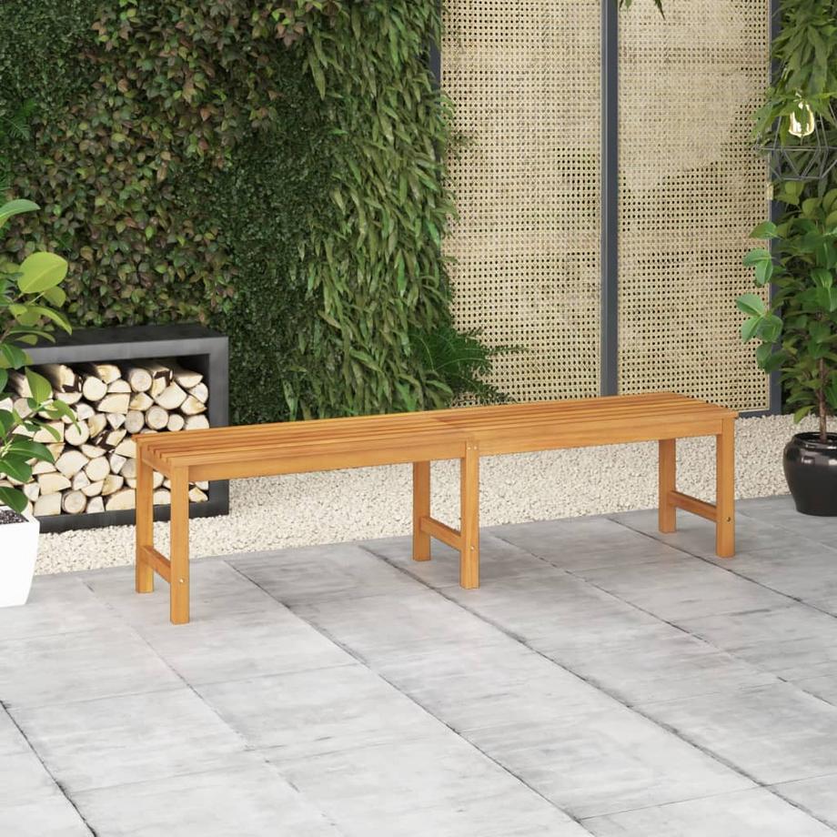 VidaXL Gartenbank teak  
