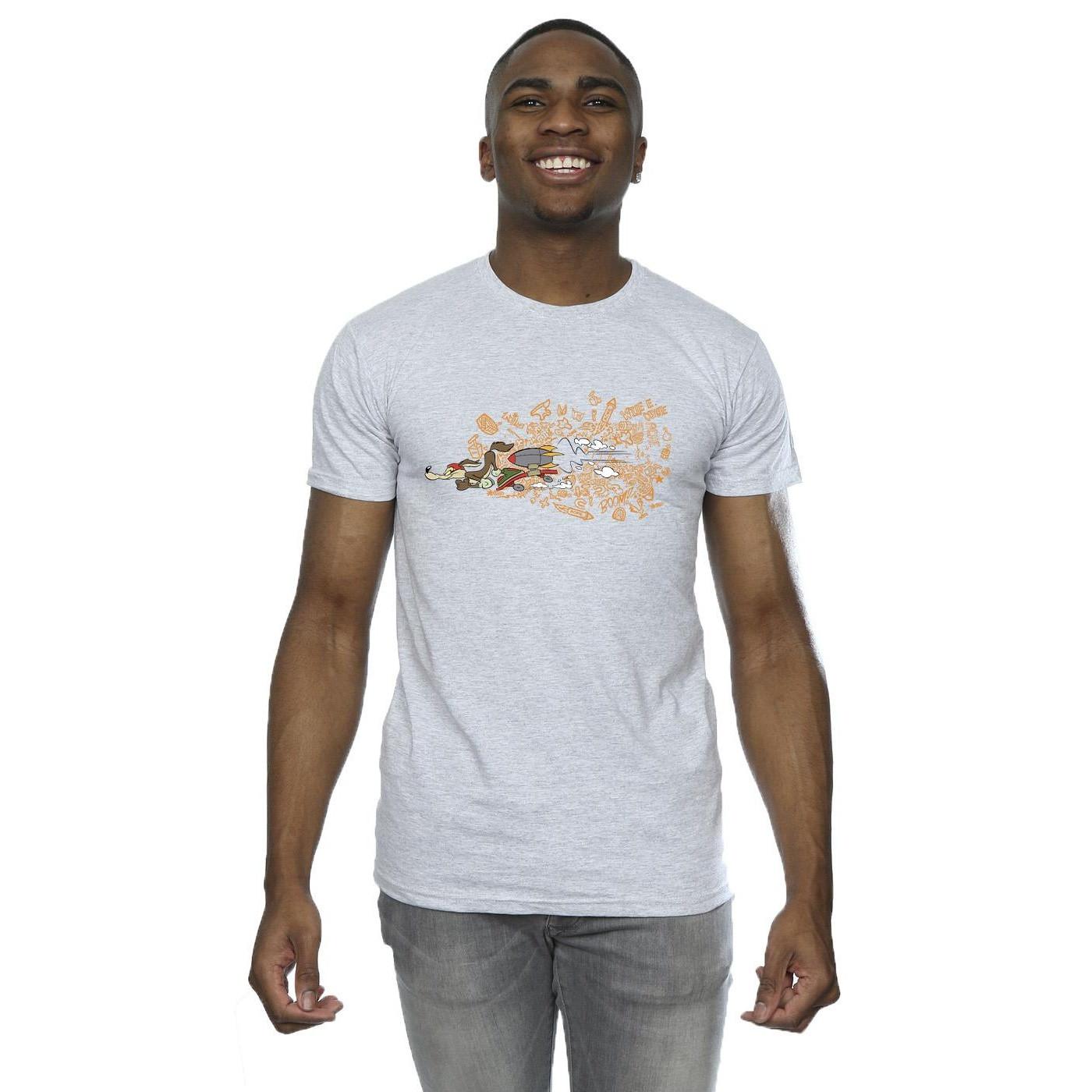 LOONEY TUNES ACME T-Shirt Stampata Vestibilità Regolare  