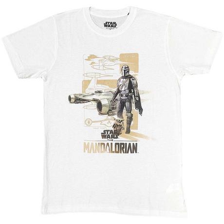 STAR WARS Star Wars The Mandalorian Logo Print T-Shirt  