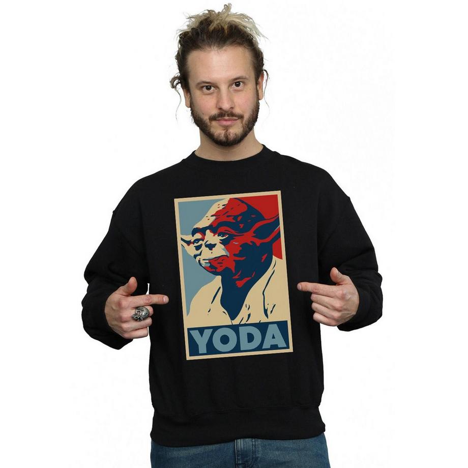 STAR WARS Star Wars Yoda Hope Poster Sweatshirt  
