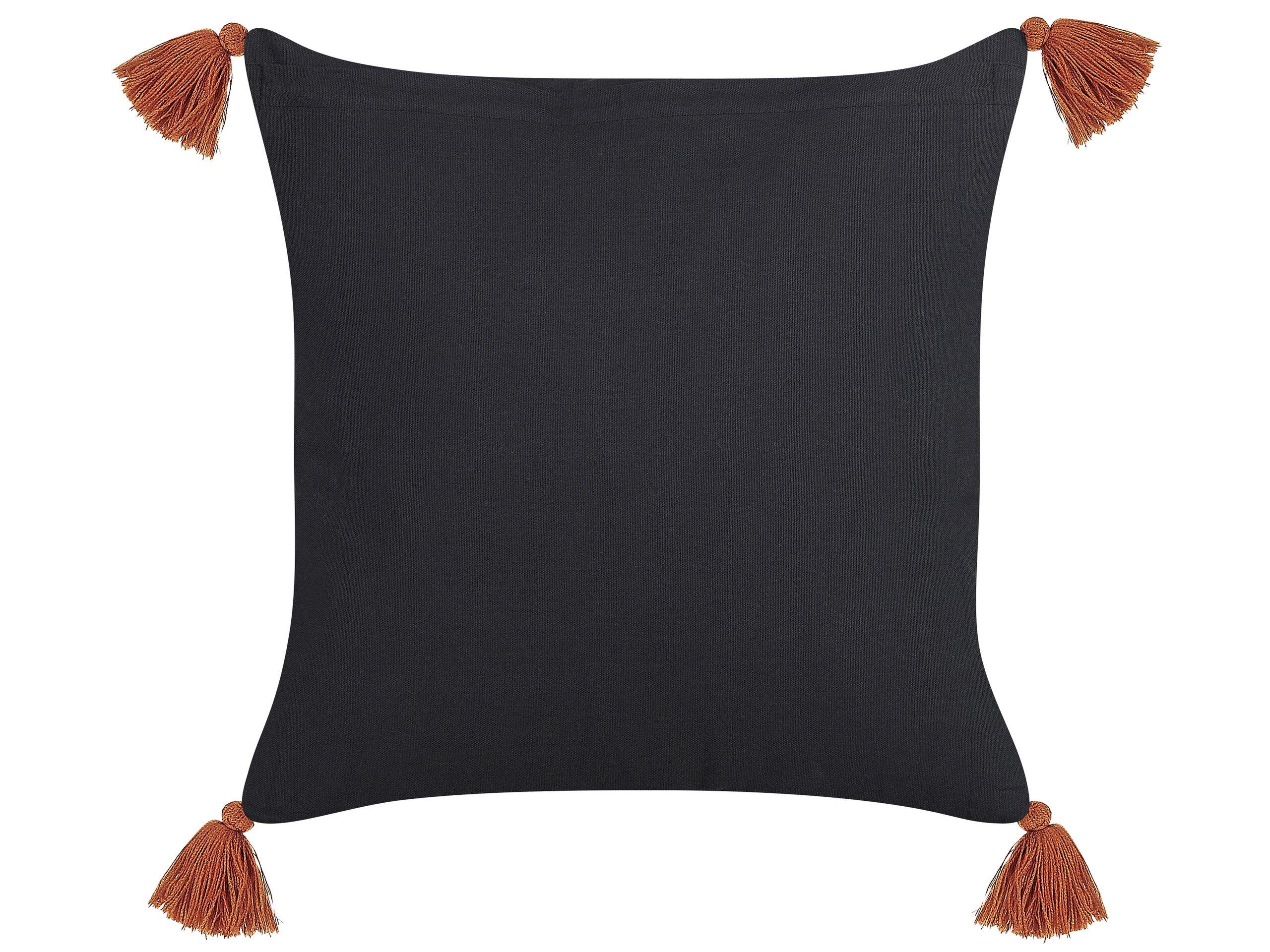 Beliani Coussin en Velours Rétro PANAX  