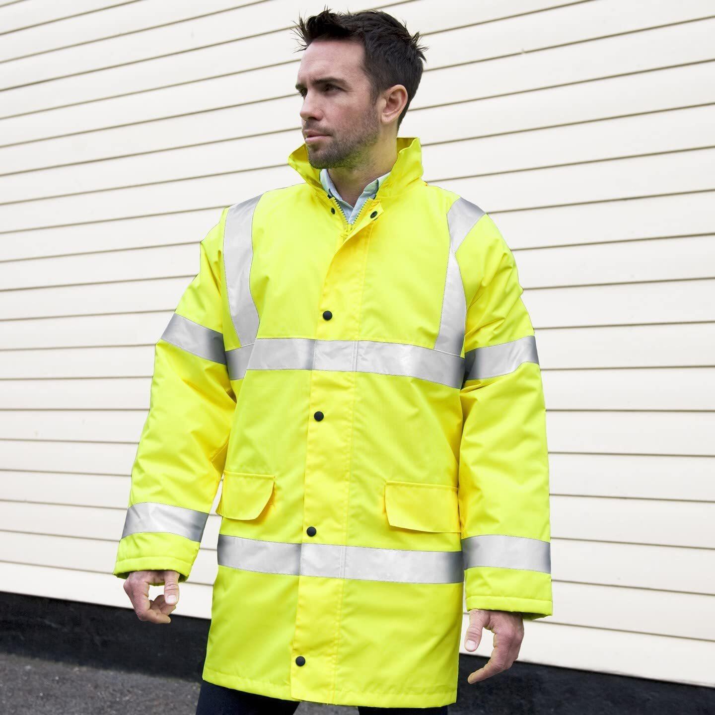 Result High Viz Motorway Parka  