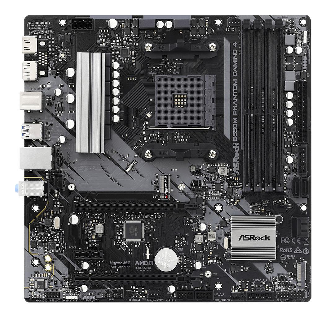 ASRock  B550M Phantom Gaming 4 AMD B550 Emplacement AM4 micro ATX 