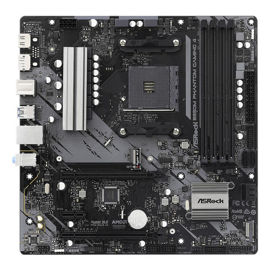 ASRock  B550M Phantom Gaming 4 AMD B550 Socket AM4 micro ATX 