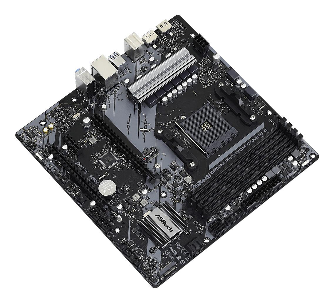 ASRock  B550M Phantom Gaming 4 AMD B550 Emplacement AM4 micro ATX 